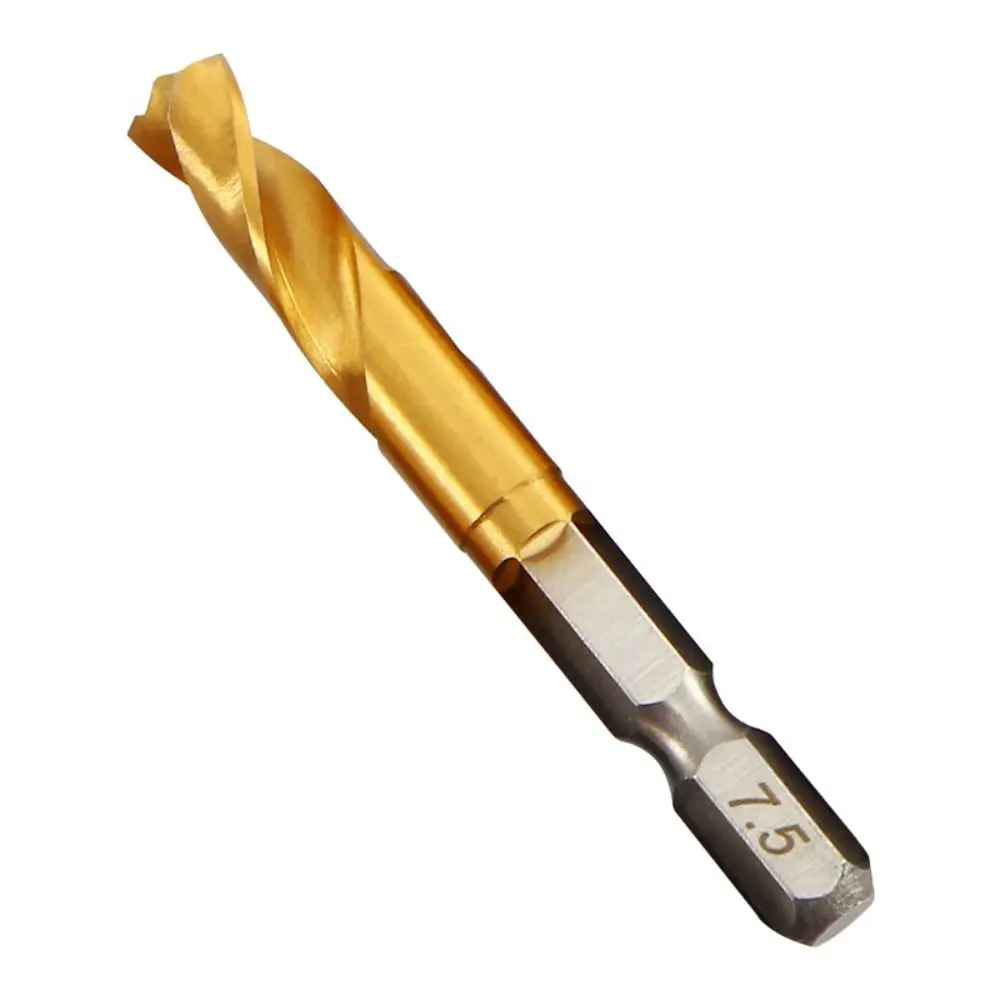 High Hardness 2-11MM Twist Drill Bit Hex Shank Ultra-short Hole Opener Stainless Steel Special Drill Wood Metal