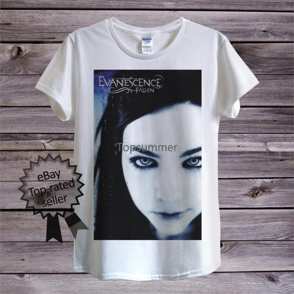 

Amy Lee T-Shirt Herren Oder Damen Angepasst Evanescence Rock Alternative