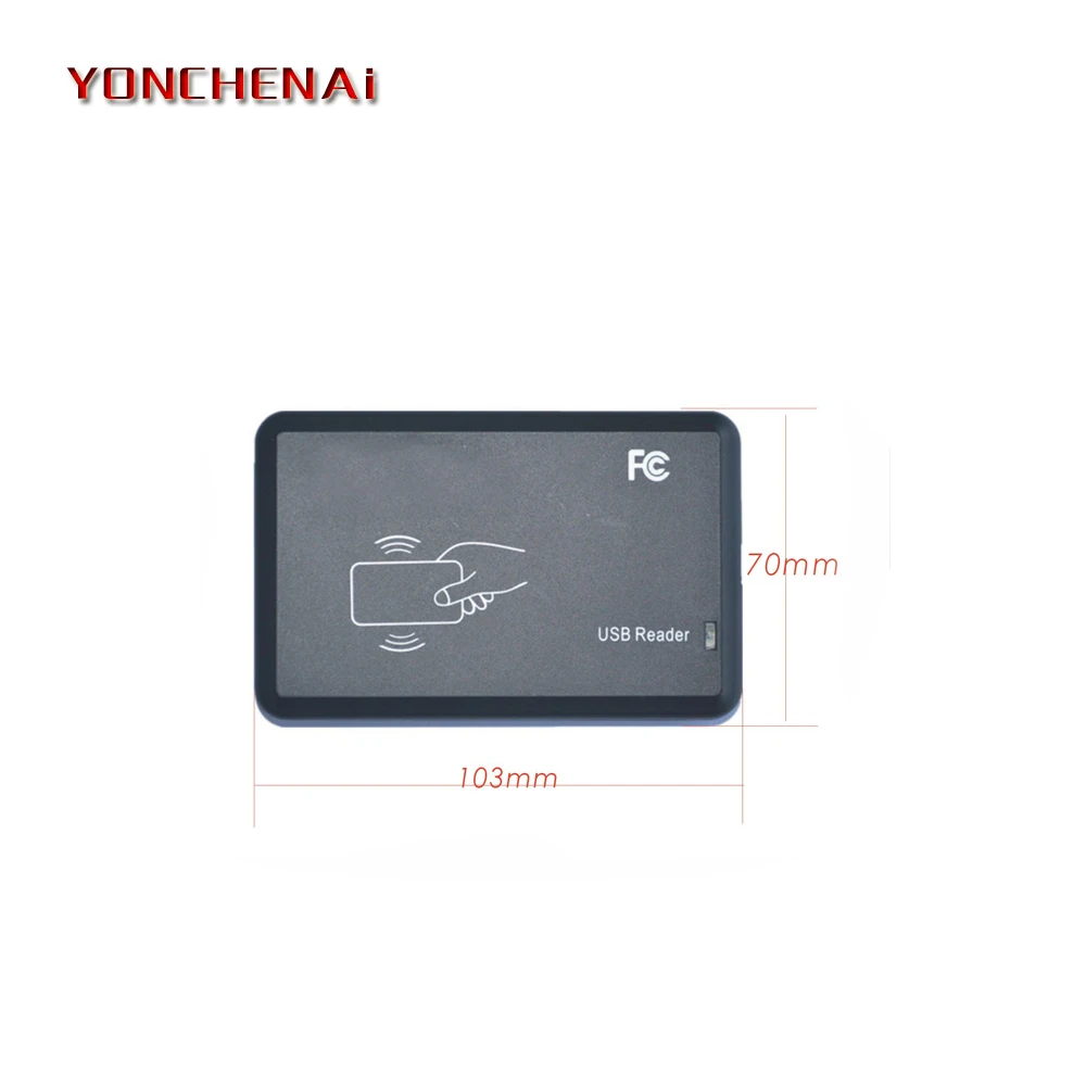 Multiple Output Formats USB IC RFID Card Reader 13.56mhz ISO14443A Rfid IC Card Tag Reader (only Read)