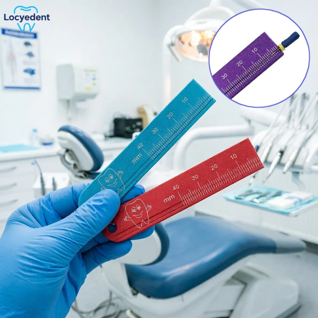 

5Pcs Dental Endo Rulers High-Quality Aluminium Span Measure Scale Endodontic Finger Rulers for Dentist Tools
