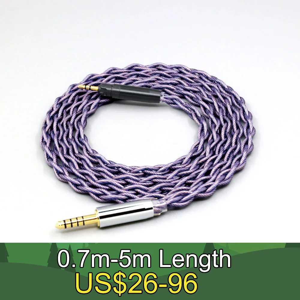 

Type2 1.8mm 140 cores litz 7N OCC Headphone Cable For Ultrasone Performance 820 880 Signature DXP PRO STUDIO LN007902