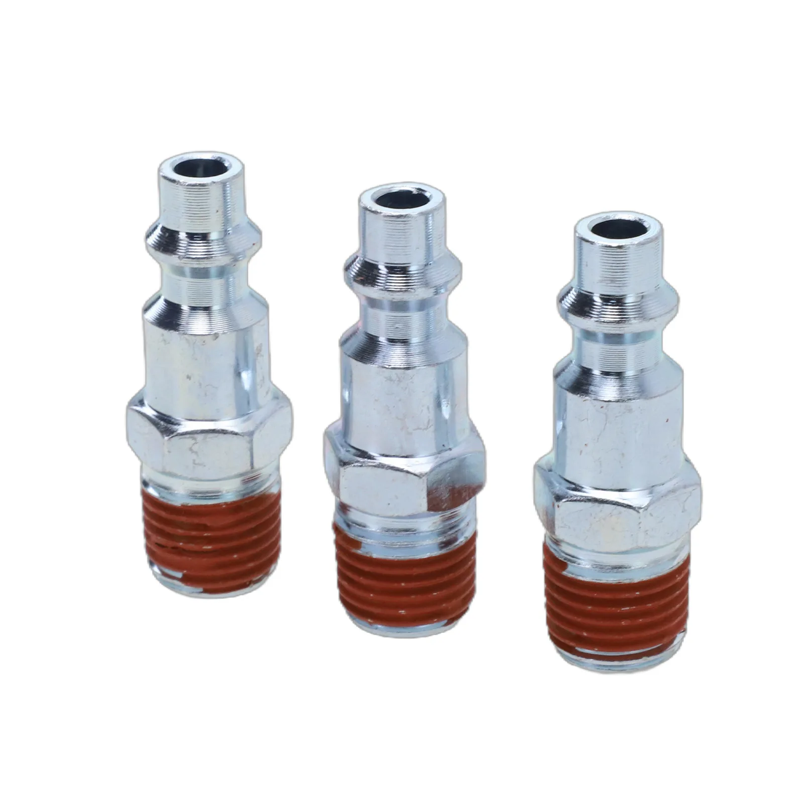 Imagem -03 - Male Air Line Fitting Mangueira Compressor Quick Release Connector Rosca Externa Macho Plug Power Tool Parts Pcs