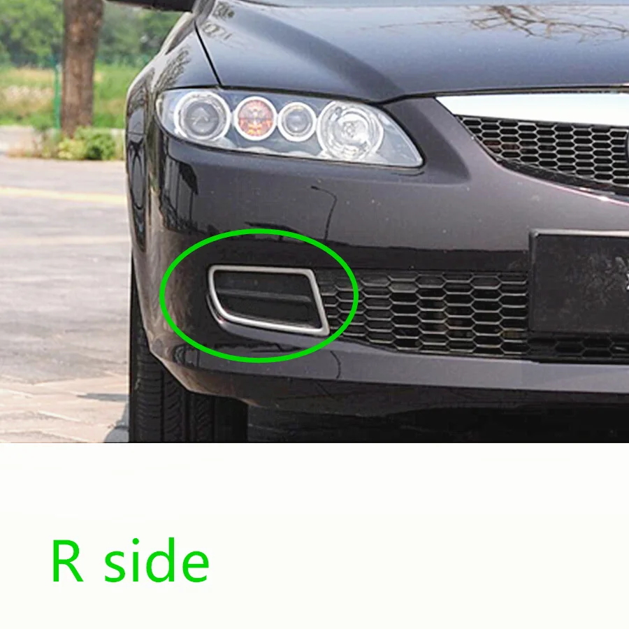 Car accessories GR1A-50-C21 body parts fog lamp cover bumper grille for Mazda 6 2005 to 2008 GG wagon