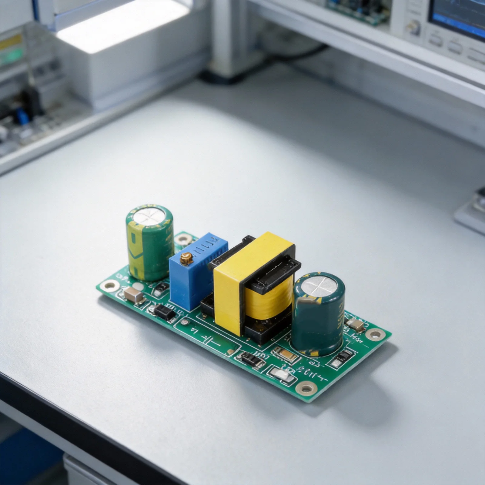 

Преобразователь напряжения DC-DC (понижающий) с регулируемым выходным напряжением от 3,6В до 15В для входного напряжения от 22В до 290В