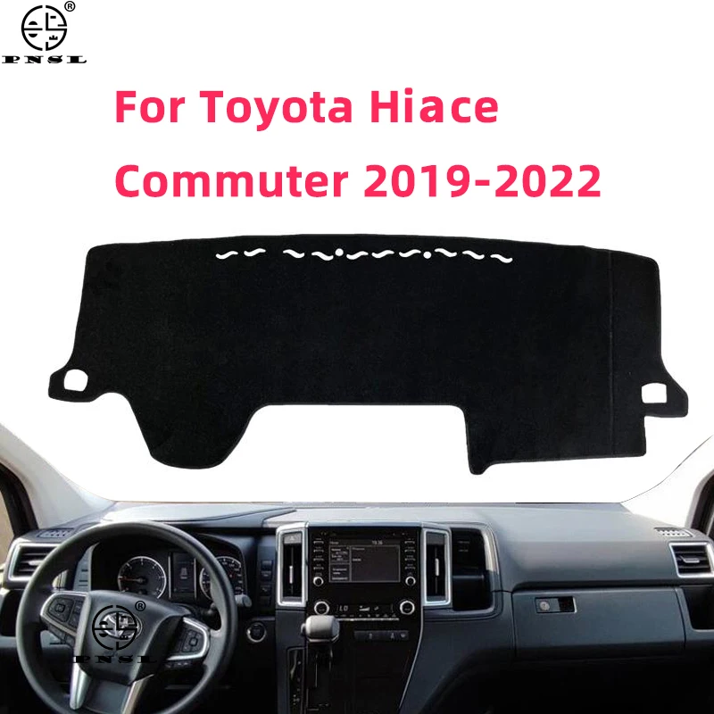 

Или Противотуманные фары для Toyota Hiace Commuter 2019 2020 2021 2022 крышка приборной панели автомобиля Pat, коврик для приборной панели, коврик для приборной панели, защита от солнца в салоне