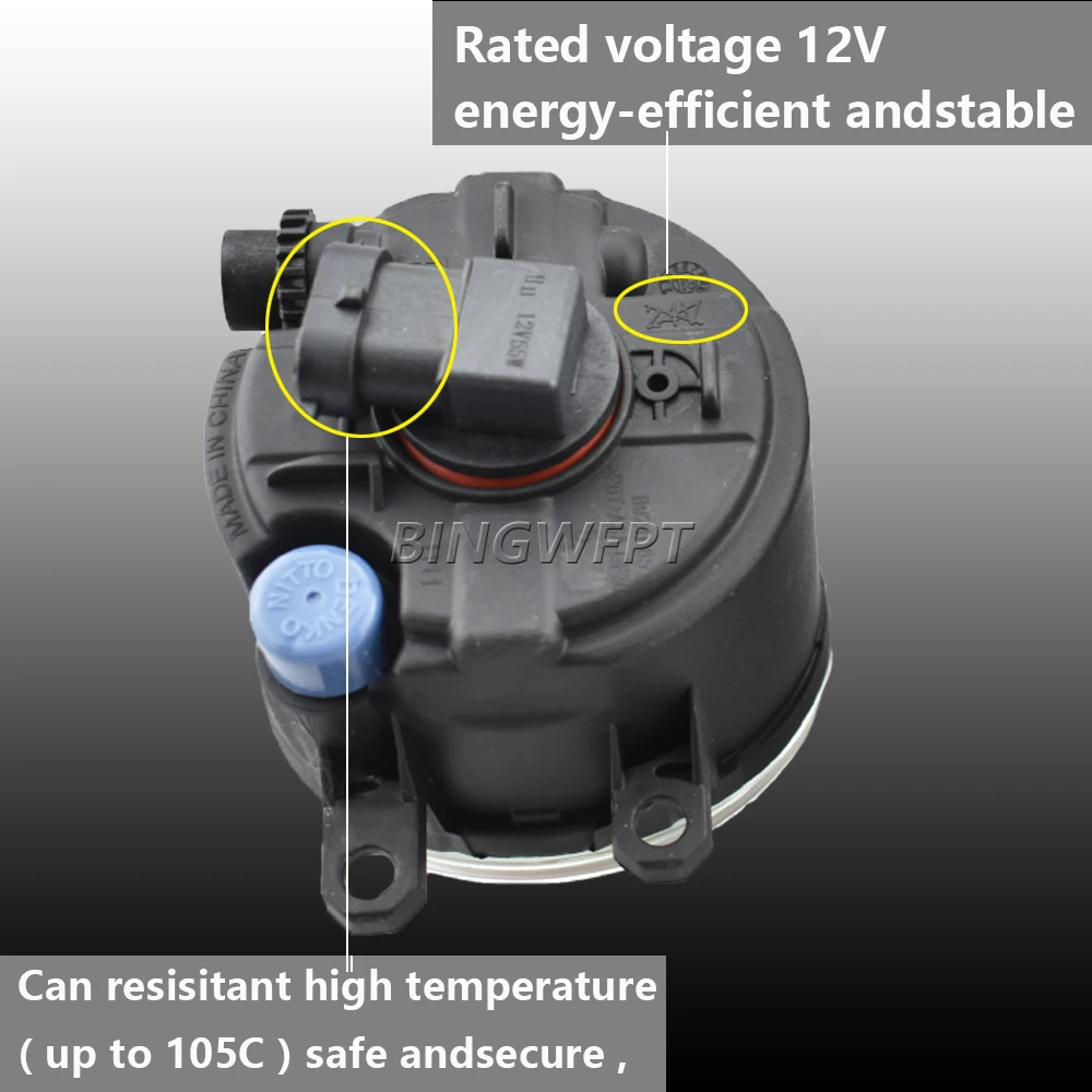Luces antiniebla LED para coche, iluminación para Toyota RAV 4, March 3, ACA3, Ace, ALA3, GSA3, ZSA3, 2006-2012