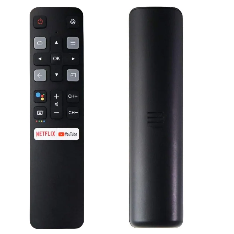 New Replaced Remote RC802V FNR1 Fit for T-C-L Android 4K Smart TV [NO Voice Function]