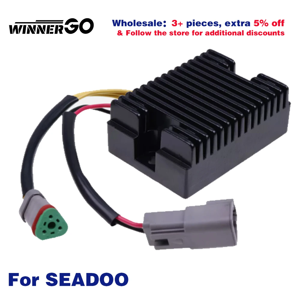 SEA DOO 4-TEC REGULATOR RECTIFIER 278001969 278001581 RXP RXT GTX 3D RFI DI 215 155 WAKE 215 GTI LE RFI 2004-2007 SPEEDSTER 200