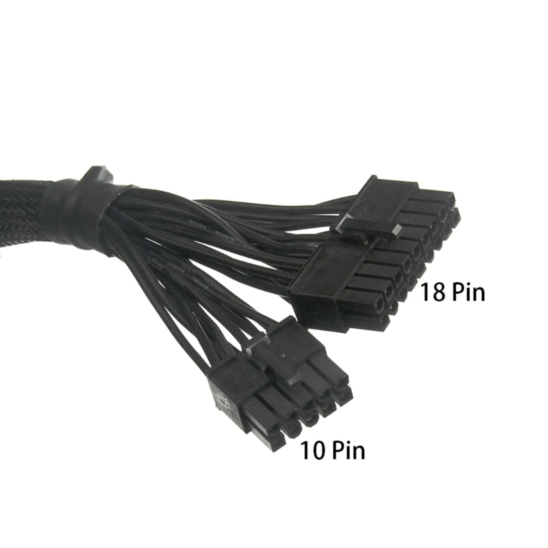 Dropship Mainboard 24pin Module Cable Black Flat Cable 10pin 18pin To 24pin Module Cable