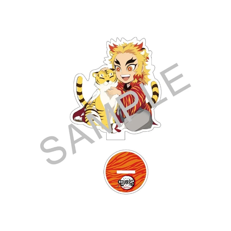 Demon Slayer: Kimetsu no Yaiba, acrylic stand, Nezuko Year of the Tiger stop sign, desktop decoration, anime toy character doll