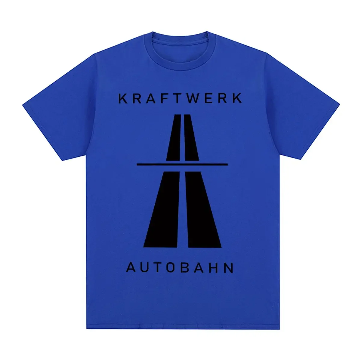 Electronic Synth Neu! Krautrock Cotton Men T Shirt New Tee Womens Tops Kraftwerk Autobahn Music Vintage T-shirt oversized funny