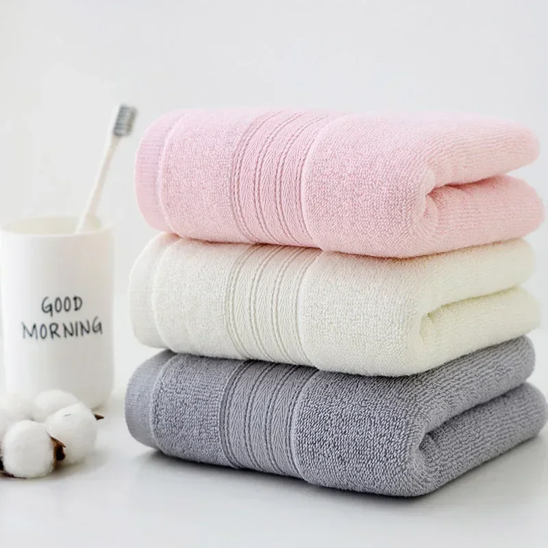 

100% Cotton Towel Set for Adults – Soft Absorbent and Quick-Drying Bath Towels in Assorted Colors 1pcs/2pcs