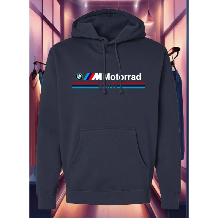 Sweater Hoodie BMW Autumn/Winter Men's Sweater Trend Loose Retro Fashion Men's and Women's Streetwear