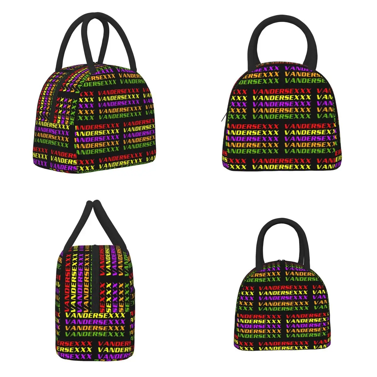 Club Vandersexxx Lunch Bags Insulated Bento Box Portable Lunch Tote Resuable Picnic Bags Thermal Bag for Woman Kids Travel