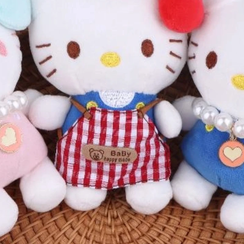 

Новая шляпа с травой, плюшевая подвеска в виде котенка, кукла, сумка, подвеска, премиум-класса, вешалка для ключей от машины, брелок, аниме, периферийная серия, подарок на день рождения