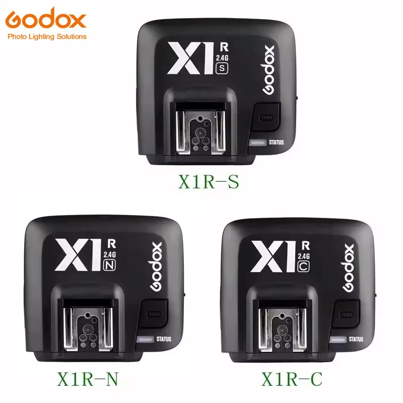 

Godox X1R Wireless Flash Receiver Godox X1R-S 32 Channels TTL 1/8000s Wireless Flash Receiver for Sony Cameras (Receiver Only)