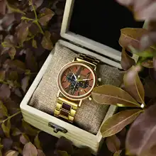 Wooden Men's Chronograph Watch #6