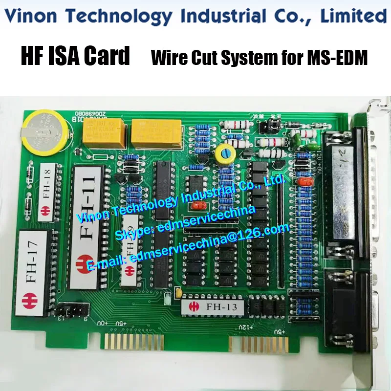 Fh Controlekaart (Isa Versie) Voor Draad Gesneden Systeem Cnc Medium Speed Draad Snijmachines. Isa Fh Card Controller Edm Fh Isa Kaart