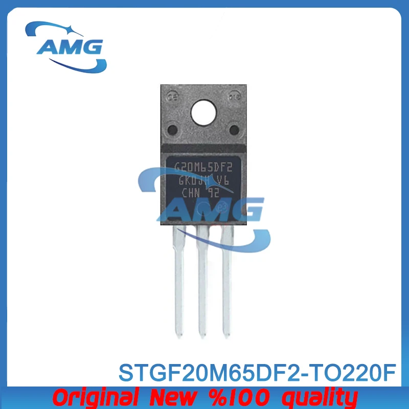 5PCS STGF20M65DF2 IGBT plug-in tube package TO220FP Voltage :650V Current :40A IGBT tube/module