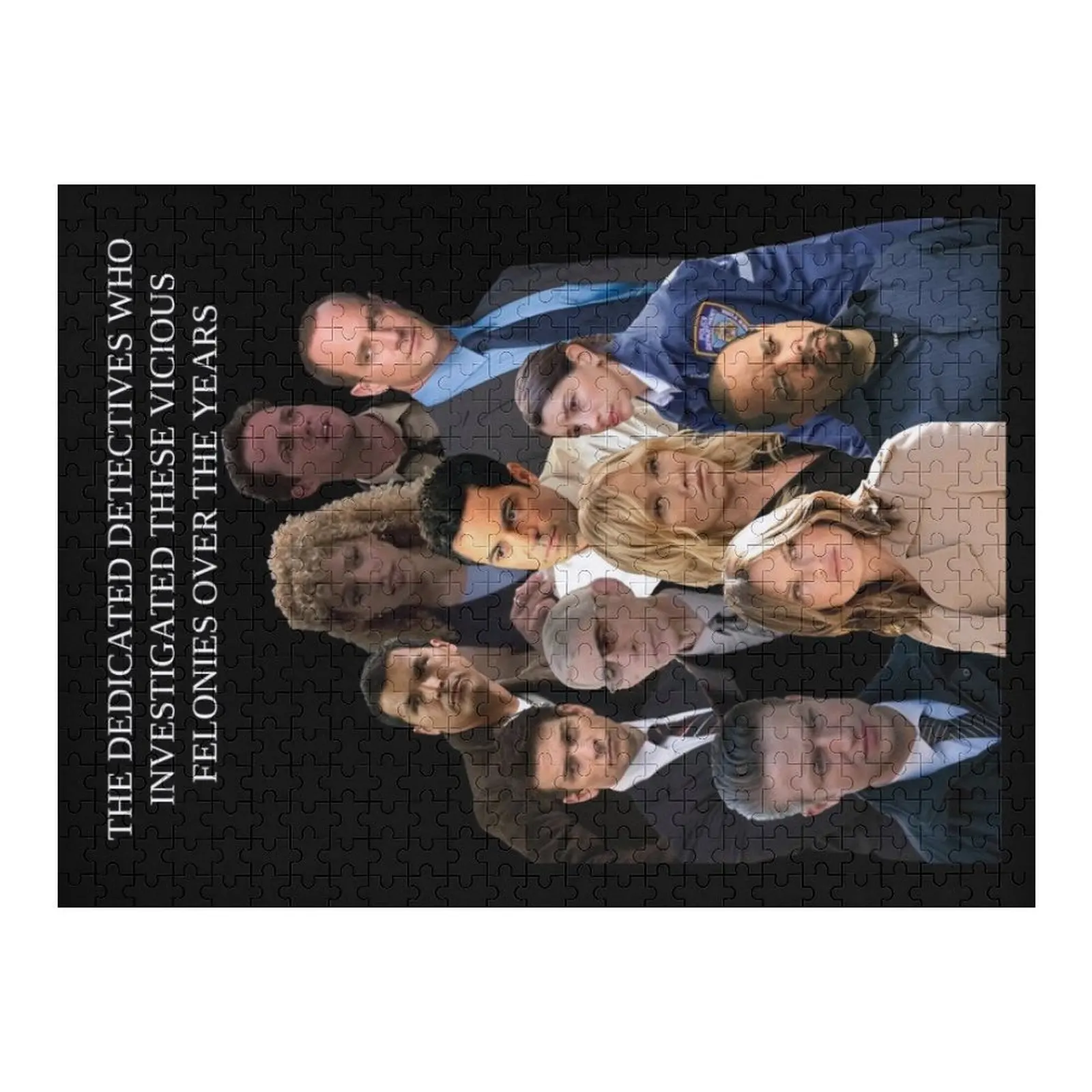

SVU Dedicated Detectives Jigsaw Puzzle Personalized Kids Gifts Works Of Art Personalized Child Gift Puzzle