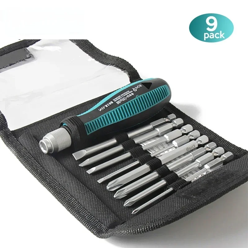 High Quality 9pcs Multifunctional Pocket Precision Screwdriver Set Repairtools