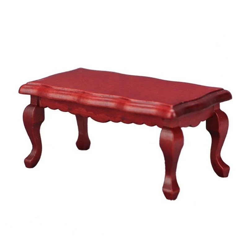 090B 1:12 Miniature Table Coffee Vintage Mini Dollhouses Living Room Furniture