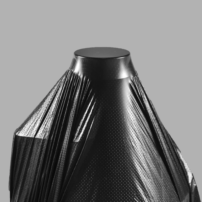 Large Garbage Bag Large Thickened Black Hotel Sanitation Household Kitchen Plastic Bag 80 Oversized Large Bucket for Commercial