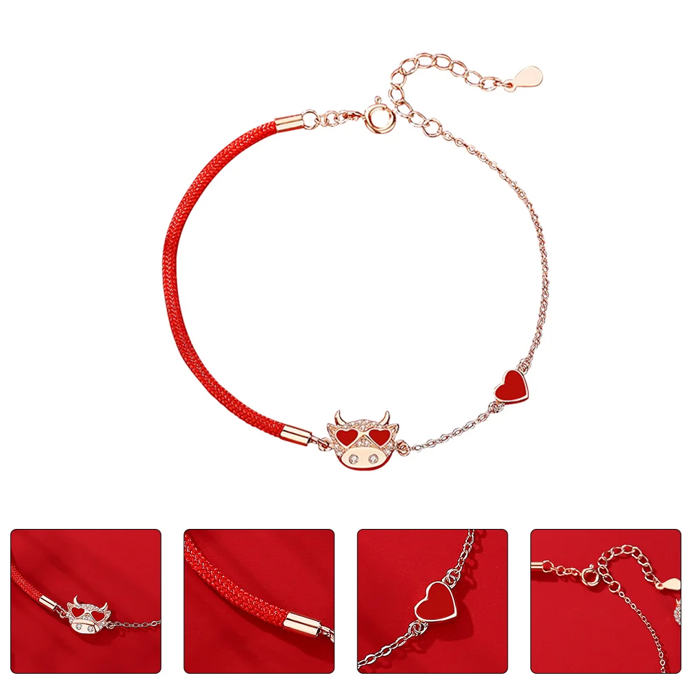 Sterling Silver Bracelet Creative Wristb Daily Wear Simple Bangle Women Accessories Year Gift Idea Pure Silver Bracelet