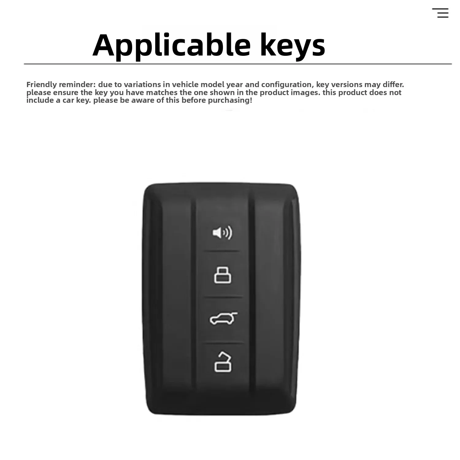Metal Protective Shell Car Buckle Key for 2026 Tank 300 Compatible with 2026 400/500/hi4t 300 700 Automotive Accessory 5
