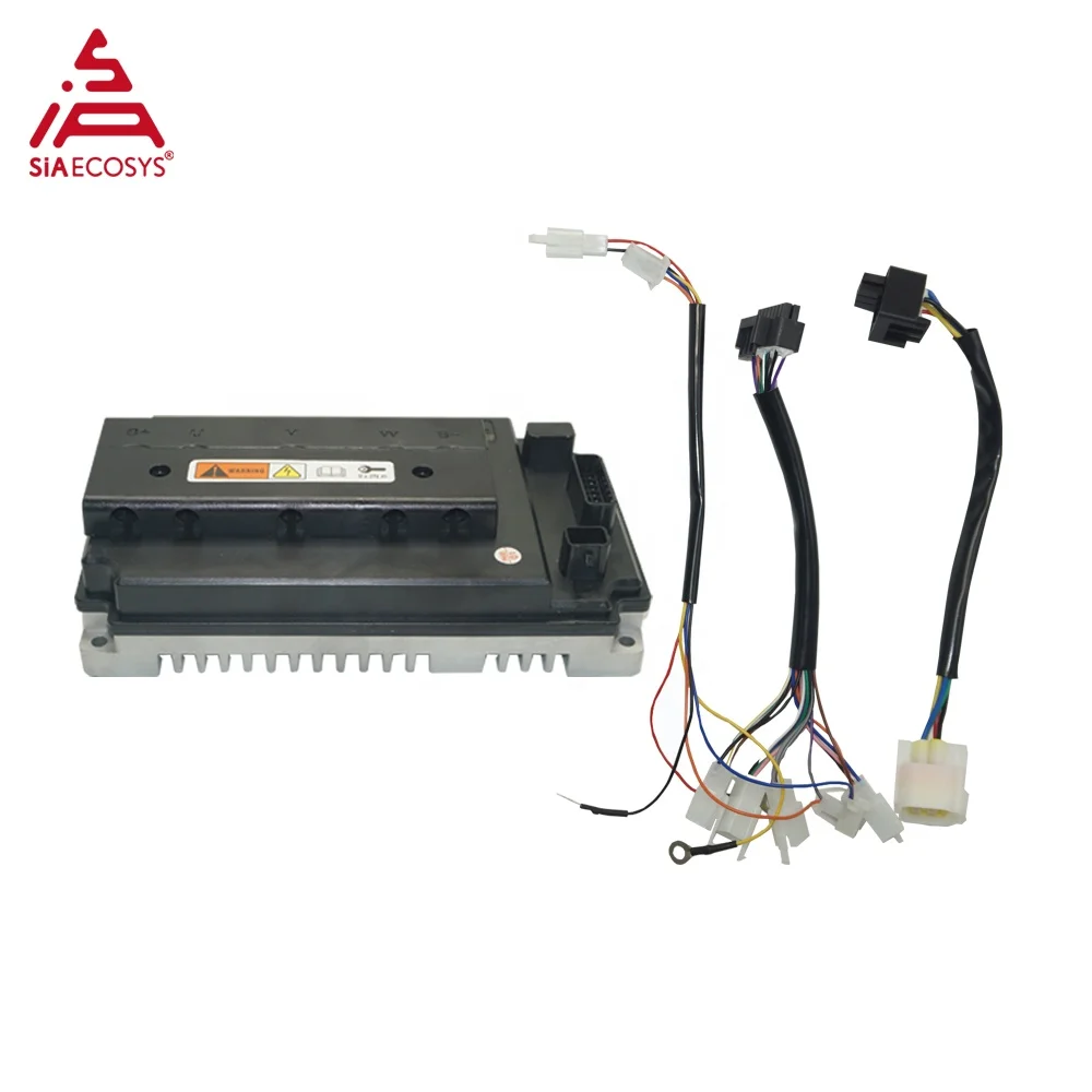 VOTOL 72V 100A 80KPH SiAECOSYS Controller V5.0 for 1-3KW Electric Scooter with CAN EM100SP for Electric Vehicle