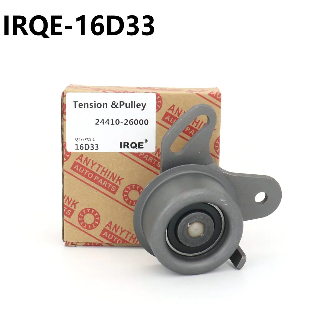 Tensor da correia do motor para Hyundai, elevado desempenho, peças do carro, OEM, 24410-26000, 24410-22000, 16D33