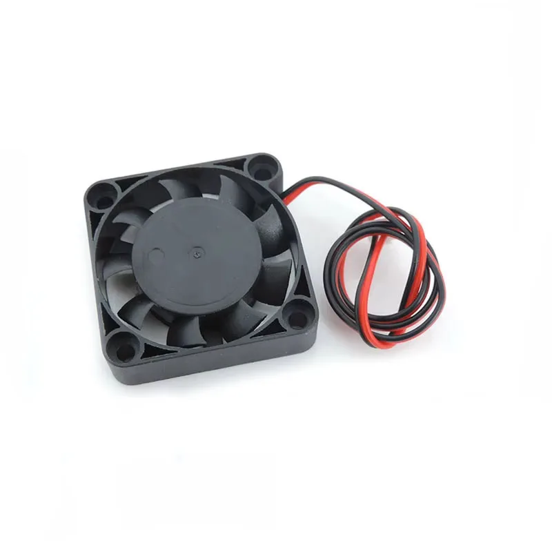 พัดลมระบายความร้อน (แบบลูกปืนหรือแบบไฮดรอลิก) 4010 ขนาด 5V 12V 24V 4 ซม. 40 มม. 40x40x10 มม. ขนาดเล็ก สำหรับระบายความร้อนอุตสาหกรรม เครื่องพิมพ์ 3 มิติ