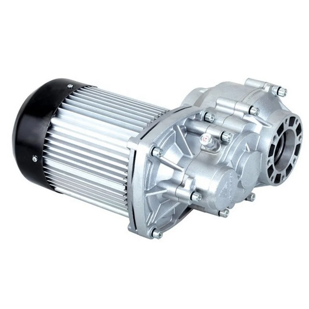 BM1424HQF Electric Tricycle BLDC Motor 1000W-2200W DC 48/60/72V 2850rpm High Speed Differential Motor for Mini Car Engine