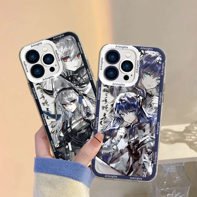 Game Arknights Eyjafjalla Phone Case For Samsung S24 S23 S22 S21 S20 S10 FE Note20 Note10 Plus Ultra Lite 5G Clear Soft TPU