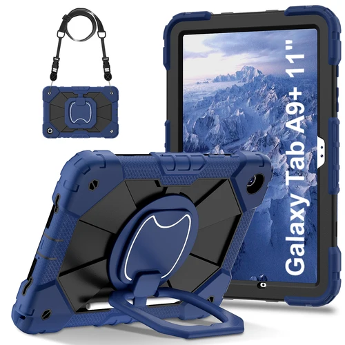 Funda protectora para tableta adecuada para Samsung Galaxy Tab A9 Plus 11(2023)/A11 Plus 11(2025) con soporte tipo cartera 12 colores disponibles