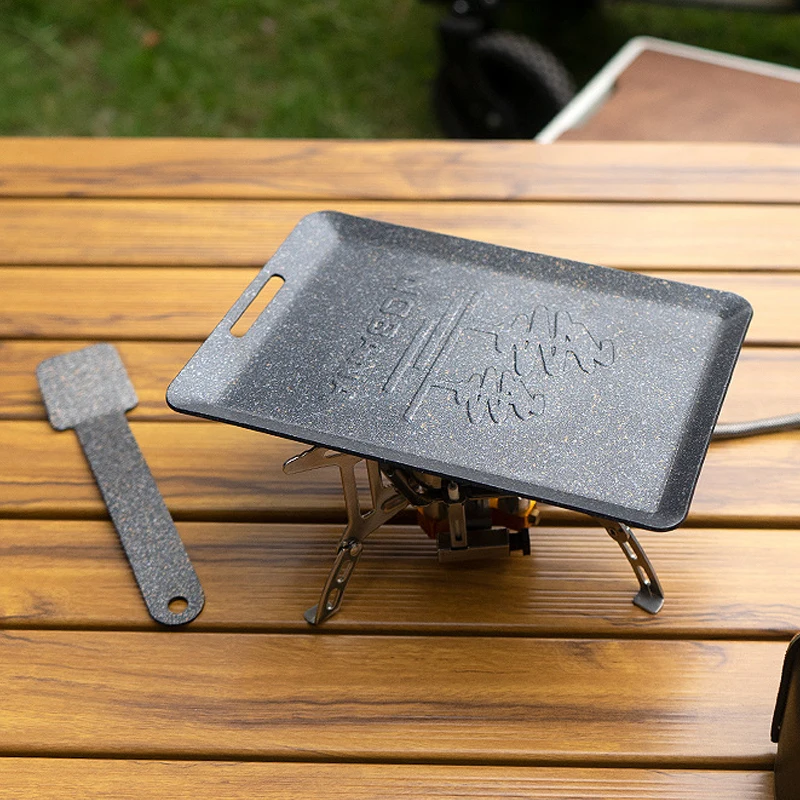 مقلاة خارجية، مقلاة خبز صغيرة غير لاصقة، حجر طبي غير لاصق، مقلاة شواء صغيرة مربعة