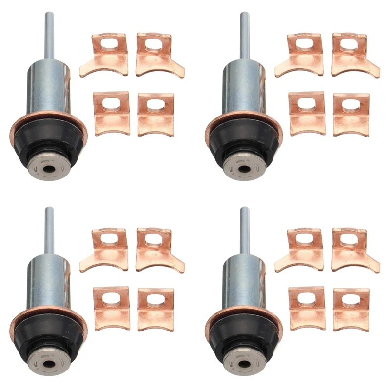 

4X For Starter Repair Rebuild Kit Solenoid Contact Plunger Set Nippondenso 128000-7390