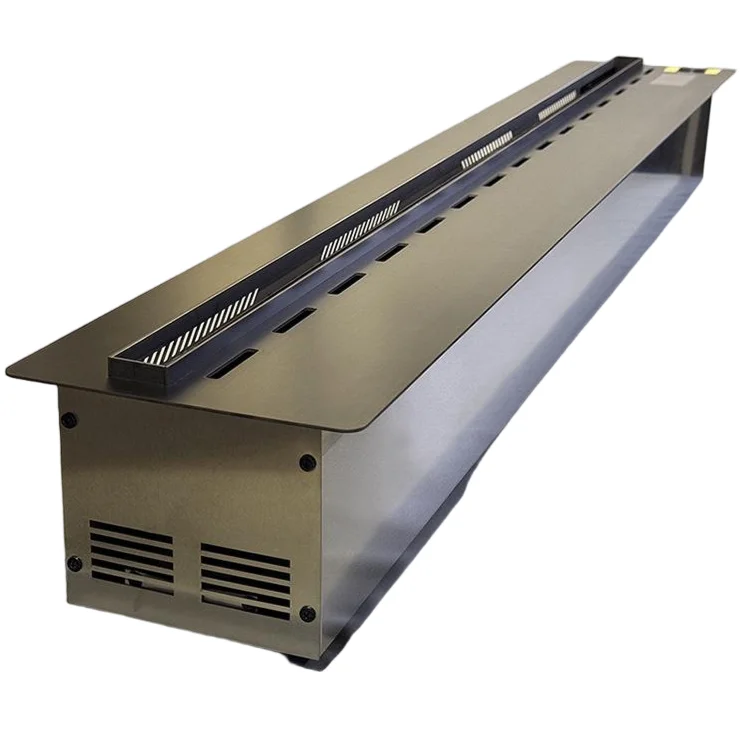 Customized Built-In Metal Indoor Insert Electric Fireplace With Remote Control For Hotel And Household Use