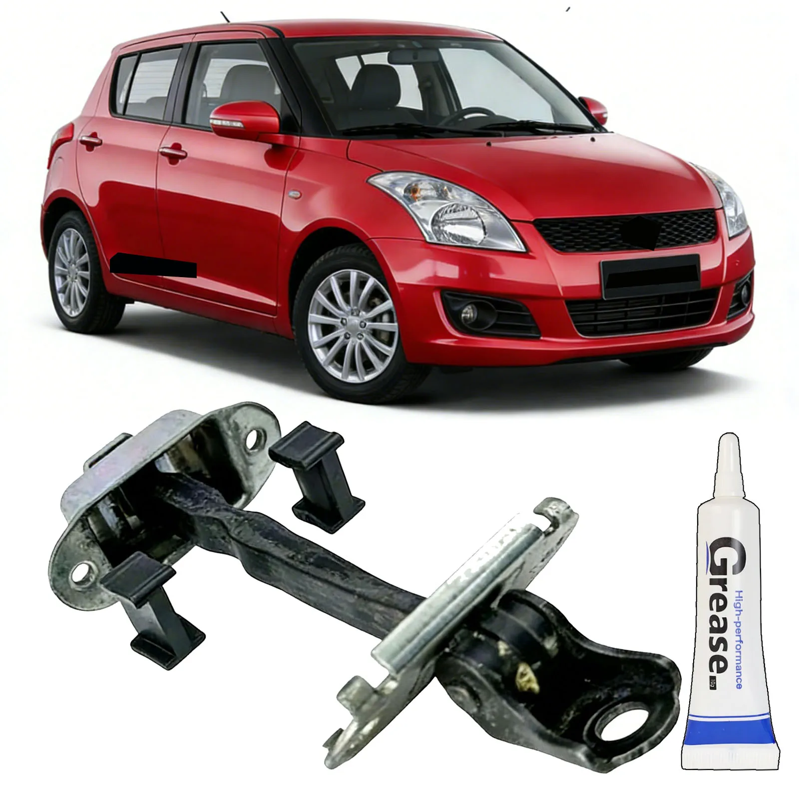4pc Car Door Check Strap Stopper Repair Kit For Suzuki ALTO SWIFT VITARA SX4 ESCUDO WAGON CARRY EVERY Check Assy Limiter Arm Jam