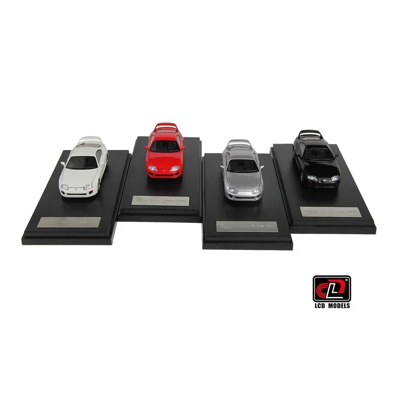 LCD 1:64 Supra Mk4 A80 غطاء السيارة قابل للفتح دييكاست نموذج سيارة