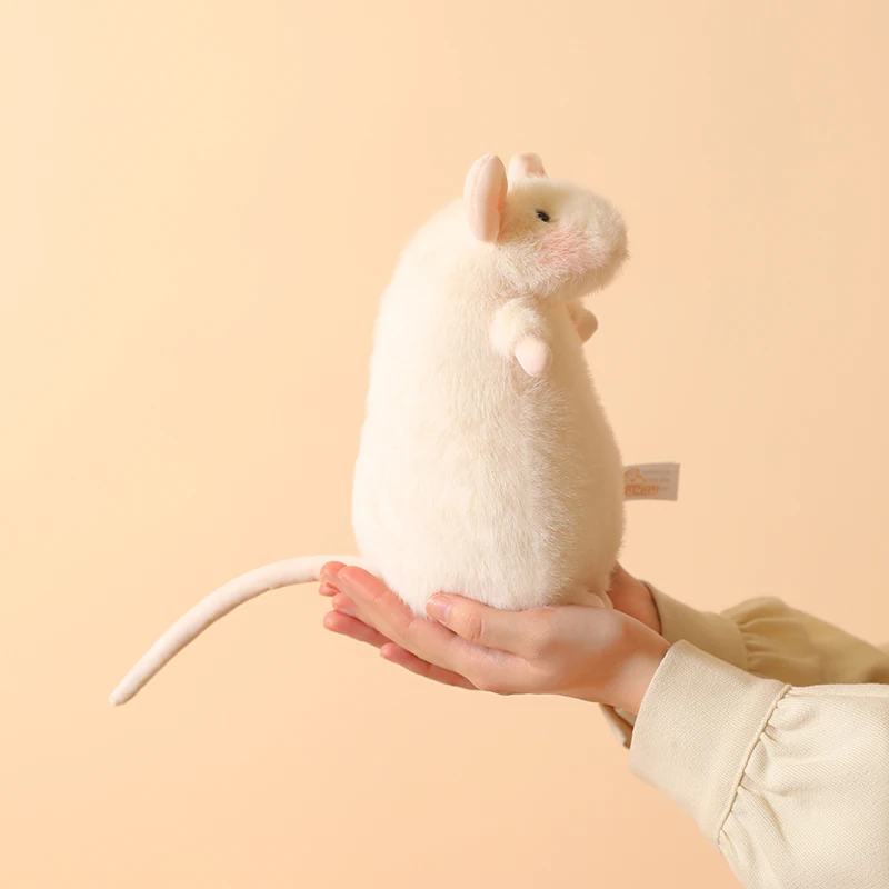 15/21CM Niedliche Fancy-Ratten-Plüschtiere Weiche Stofftier-Puppe Plüsch-Maus-Anhänger Schlüsselanhänger Lustige Geschenke – Detail 17