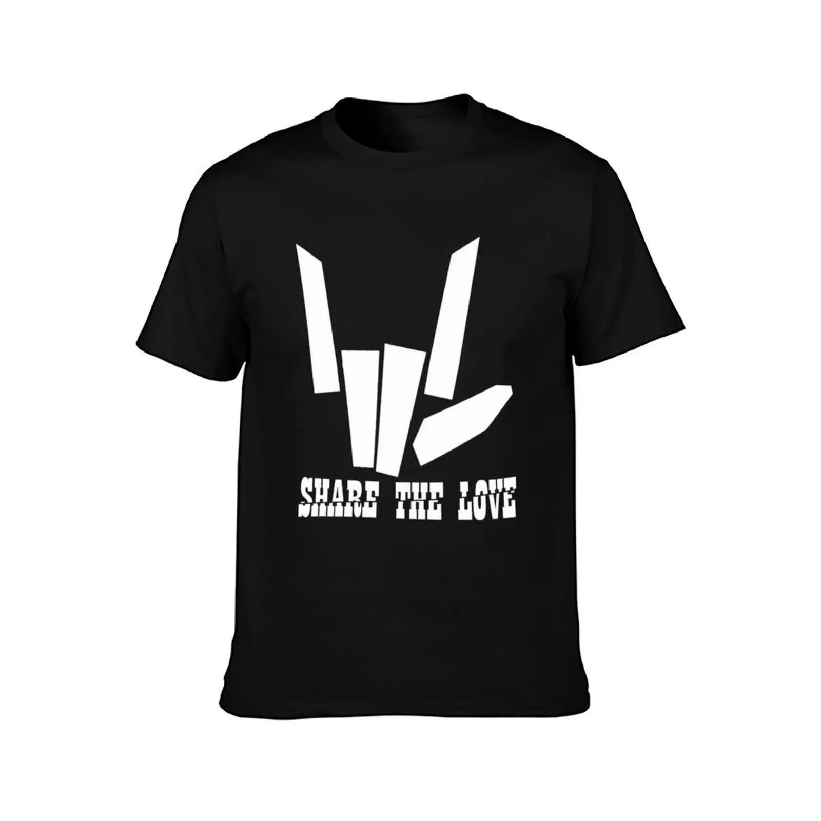 Share The Love T-Shirt Plus Size Non-Shrink T-Shirt