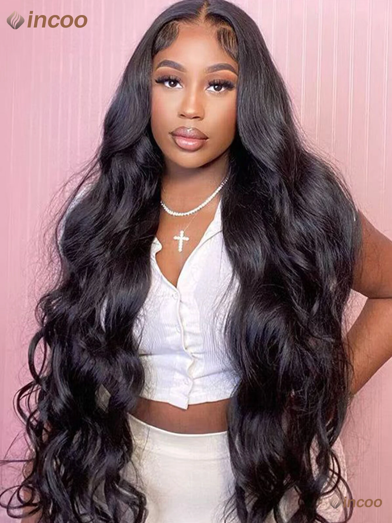 

13x6 HD Lace Frontal Wigs Human Hair Body Wave 13X4 Transparent Lace Front Human Hair Wig Pre-Plucked with Baby Hair for Women