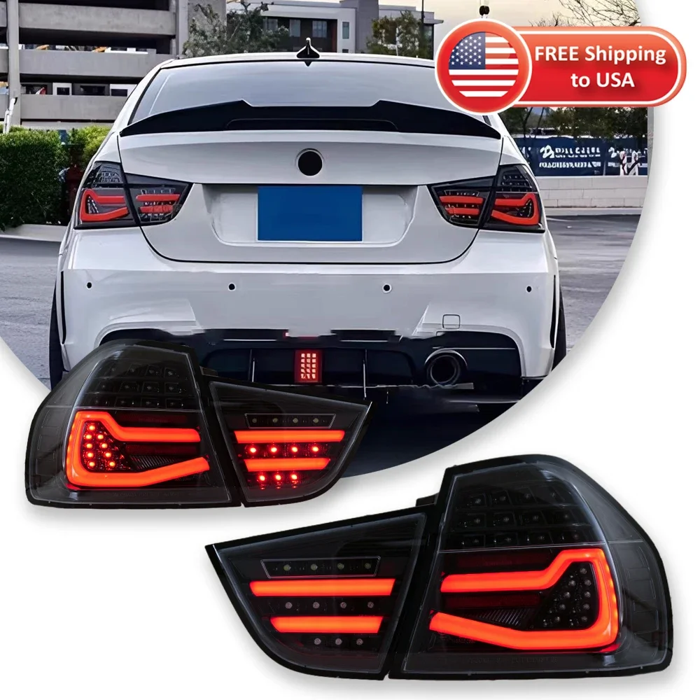 

Автомобильные фары TYPY для BMW 3 серии E90, задние фонари 2009-2012, светодиодный проектор, задние фонари, дневные ходовые огни, автомобильные аксессуары