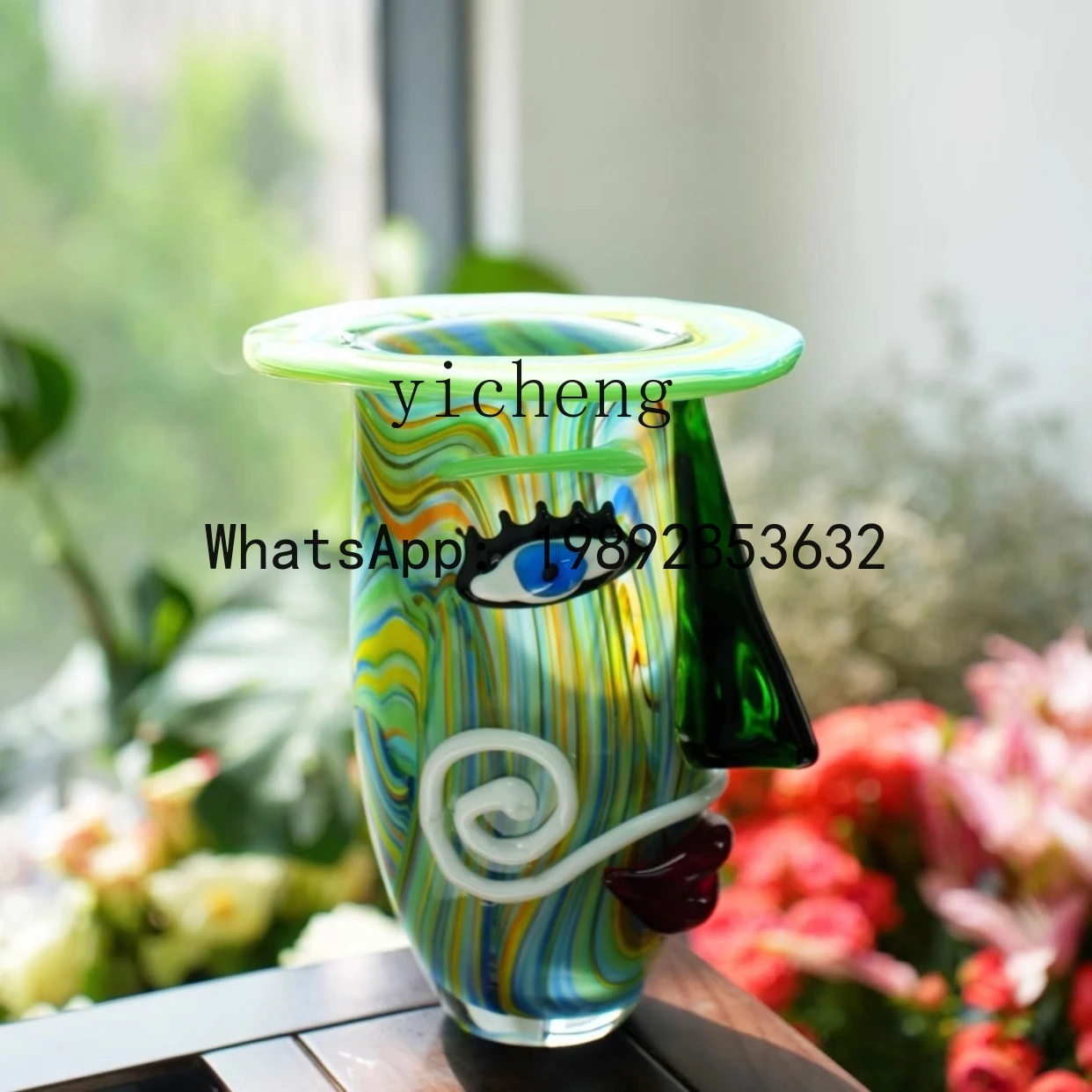 แจกันแก้วเคลือบ B-1 ของตกแต่งบ - Resin Art Order บทวิจารณ์และราคา