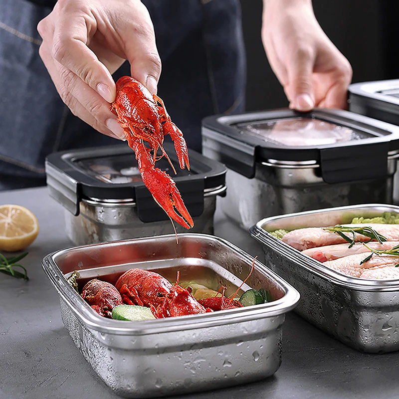 Пищевой контейнер из нержавеющ – обзор и цена Meal Prep Kit
