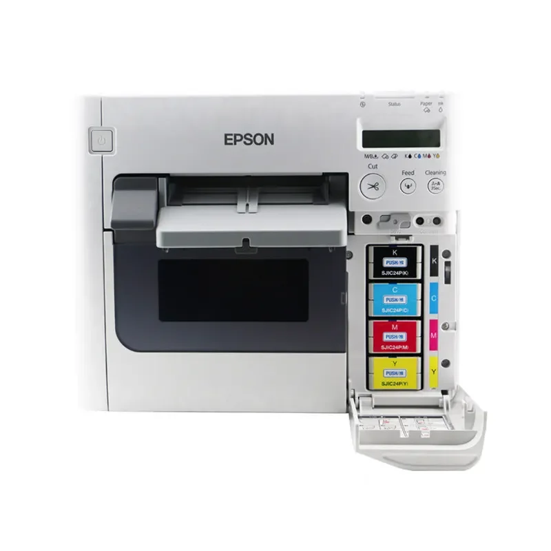 Color inkjet etikett drucker TM-C3520 TM-C3500 TM-C3510 TM-C3500 für gesundheits wesen getränke lebensmittel etikett flasche etikett