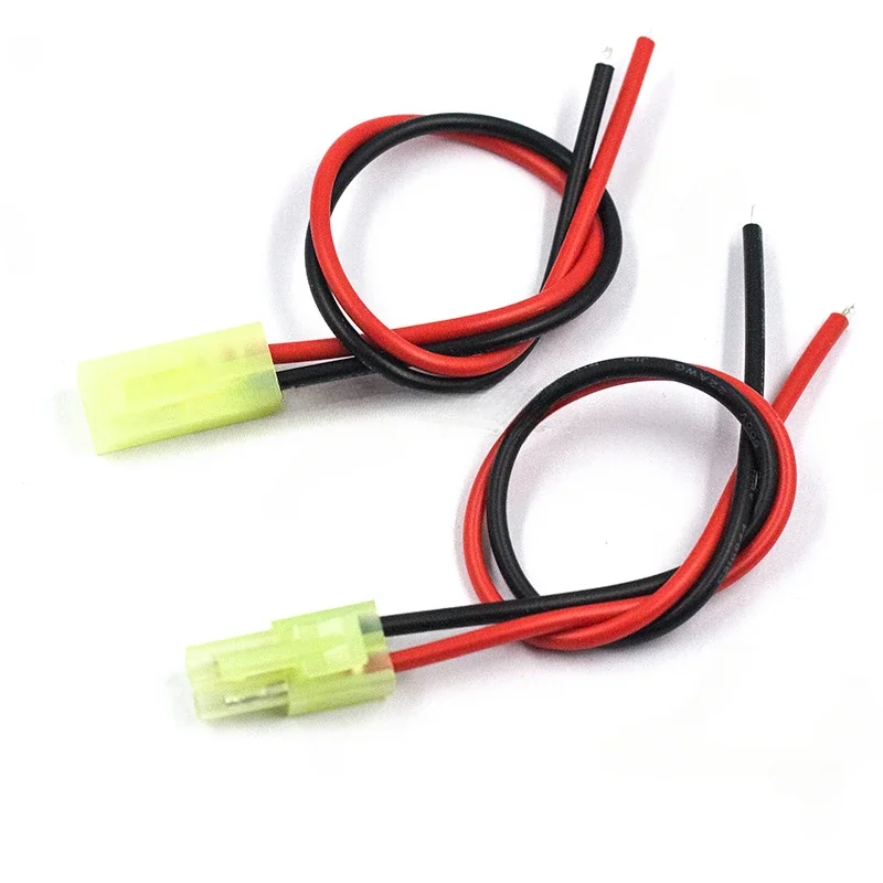 

5/10Pcs/lot EL-2P 4.5mm Male Female Wire Cable 20cm 30cm EL4.5 Connector Green Mini Tamiya Connector with Electric Wire 22AWG