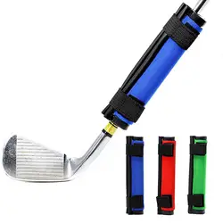 Ayuda de entrenamiento de pesas de Swing de Golf con cinta de sujeción, diseño antideslizante, accesorios de Golf, herramienta de equipo