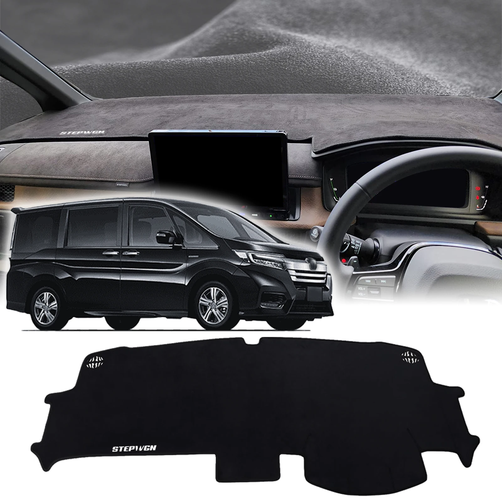

fit for Honda Stepwgn Spada RP6 RP7 RP8 2022-2025 RHD Accessories Dashmat DashMat Sunshade Dashboard Cover Pad Protective Carpet
